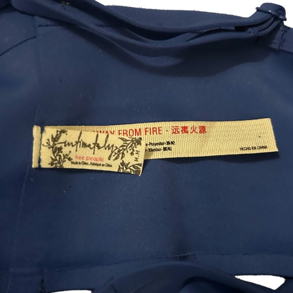 intimately Free People Sage Longline Neo Bralette in ‘Exotic Aqua’ - Picture 5 of 5